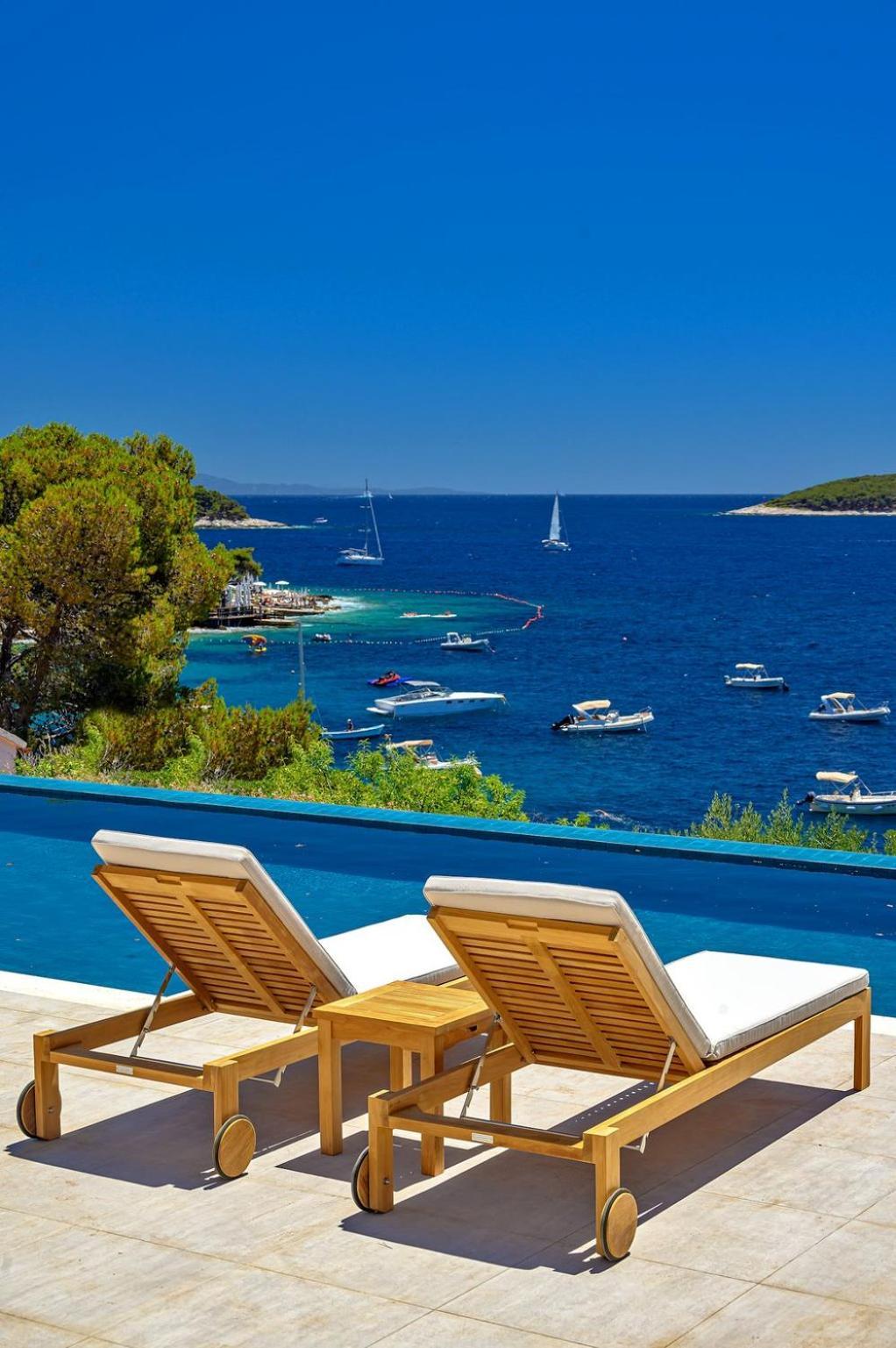Immensely Luxurious Hvar 5 Bedrooms East Eternal Exceptional Sea Views Private Pool * Hvar Town